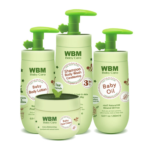 Gentle & Soft Baby Skin Care Kit | WBM BABY CARE